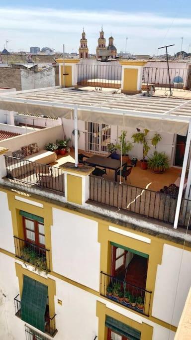 Ferienwohnung Atico Plaza Cristo De Burgos Sevilla Exterior foto